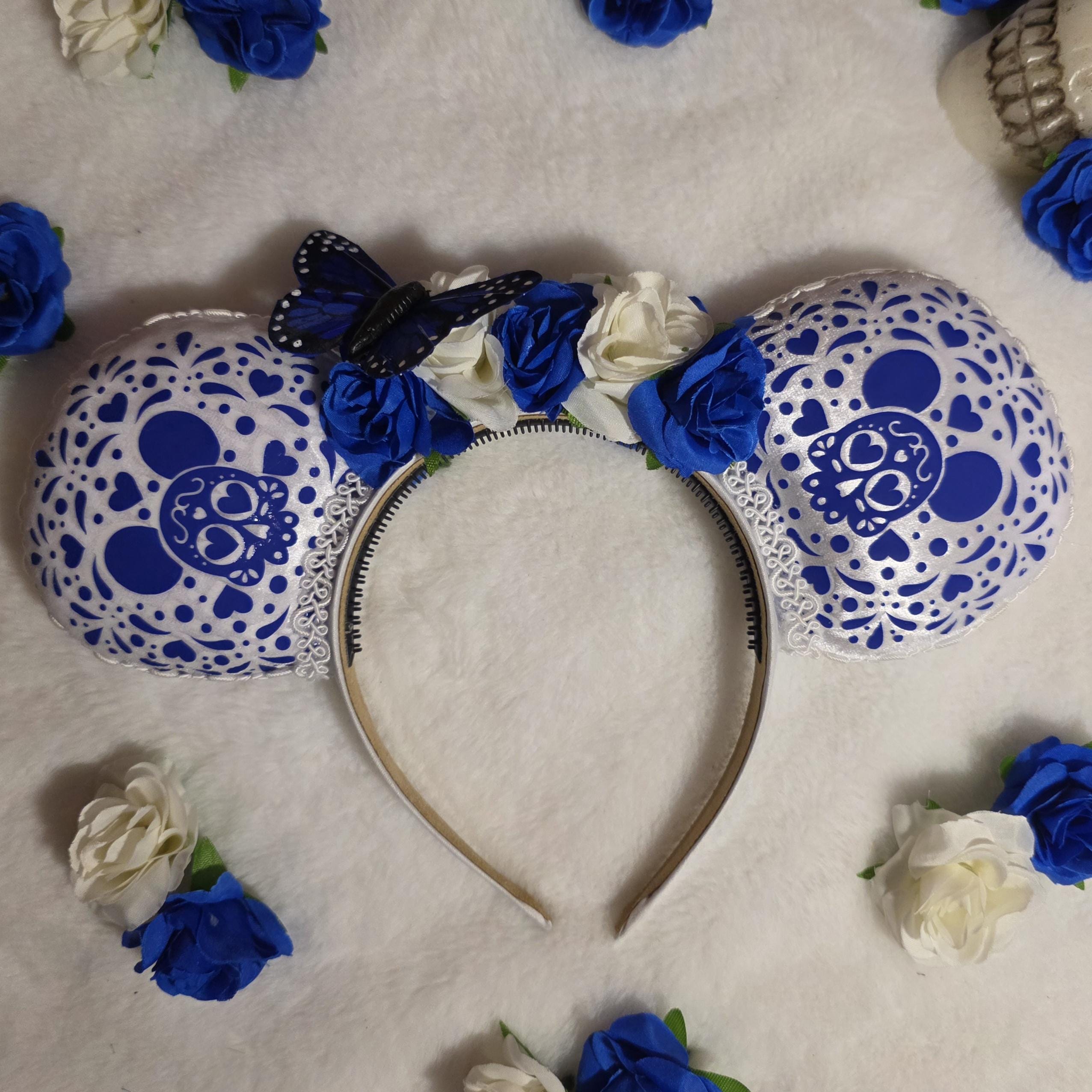 Blue Talavera Ears