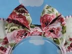 Pink Flowers Ears