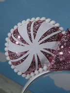 Pink Peppermint Candy Ears