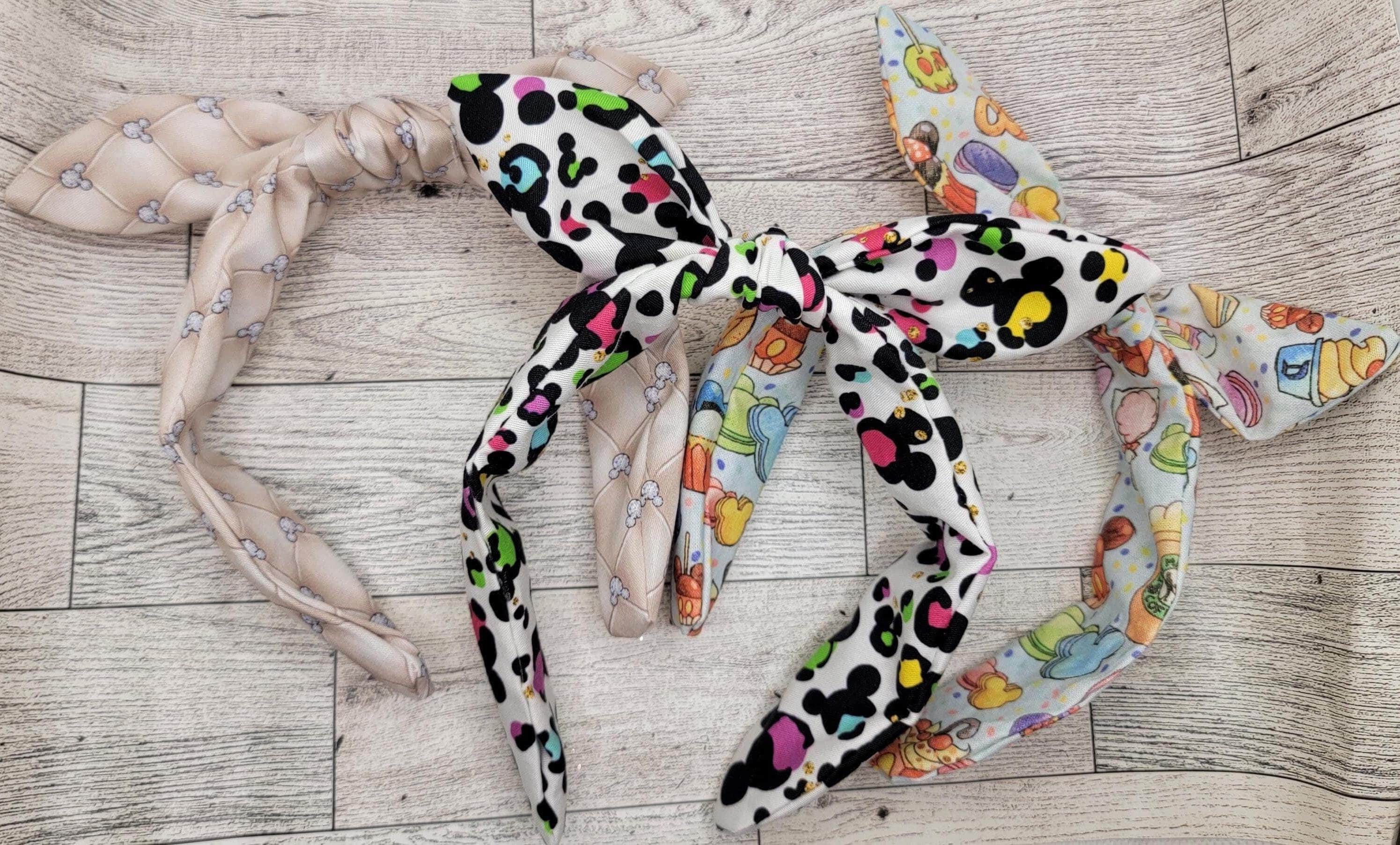 Character Knotted Bow Headbands