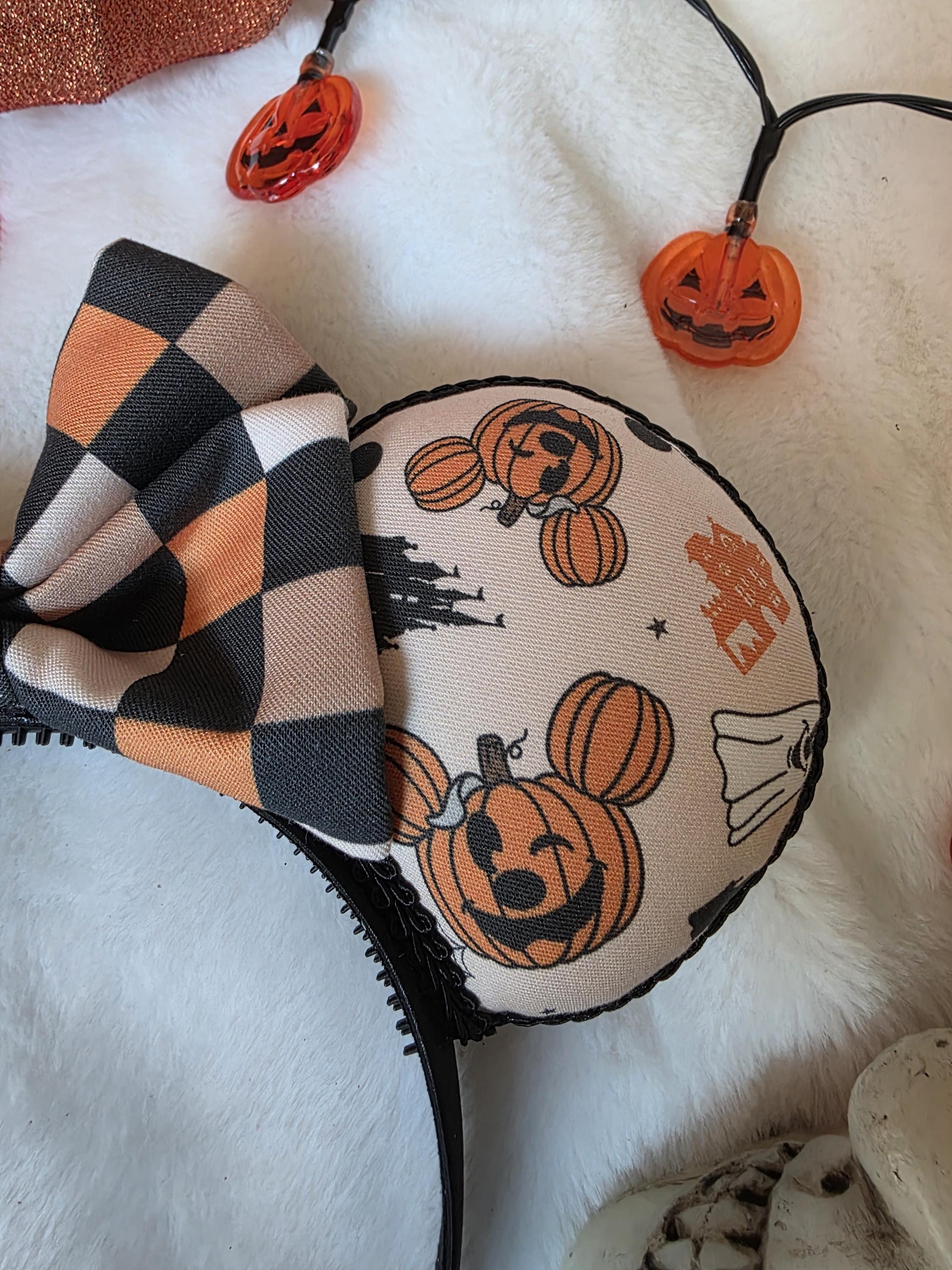Retro Halloween Mouse Ears
