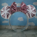 Pink Peppermint Candy Ears