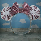 Pink Peppermint Candy Ears
