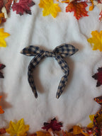 Fall Knotted Bow Headbands
