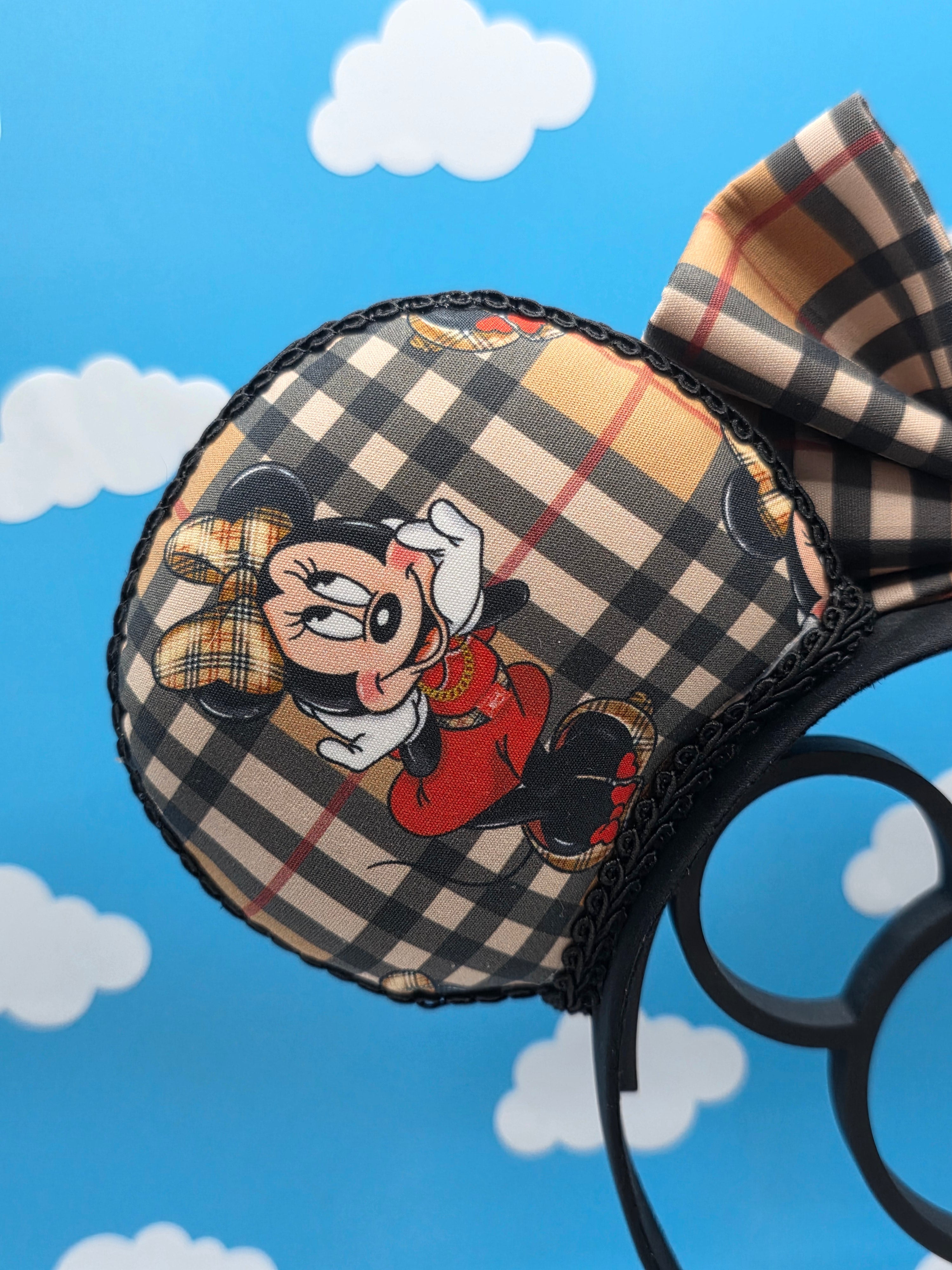 Burberry Minnie Plaid Ears