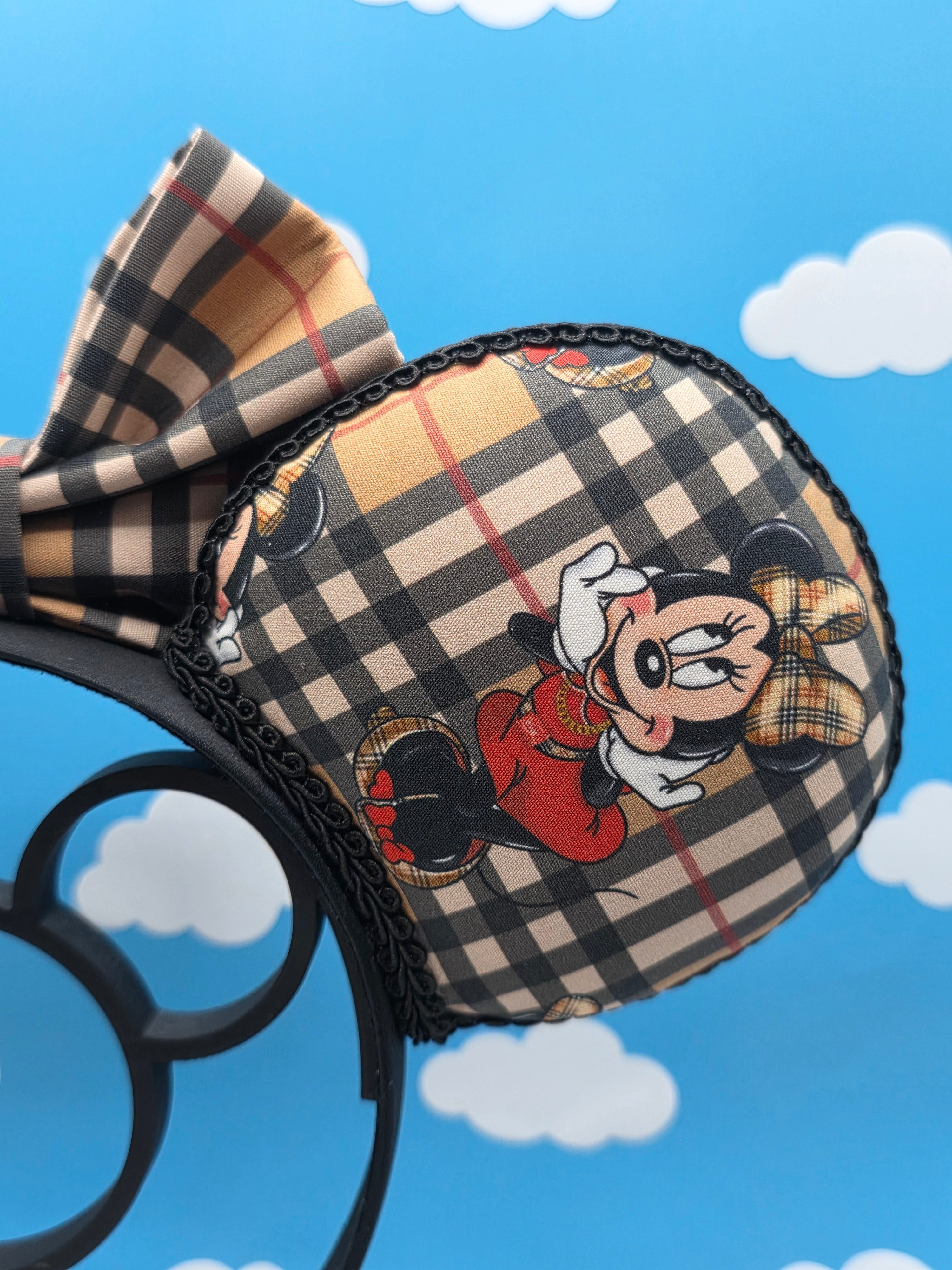 Burberry Minnie Plaid Ears
