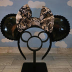 Faux Leather Brown Snake Ears