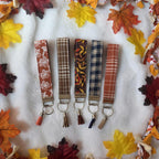 Fall Wristlet Keychains
