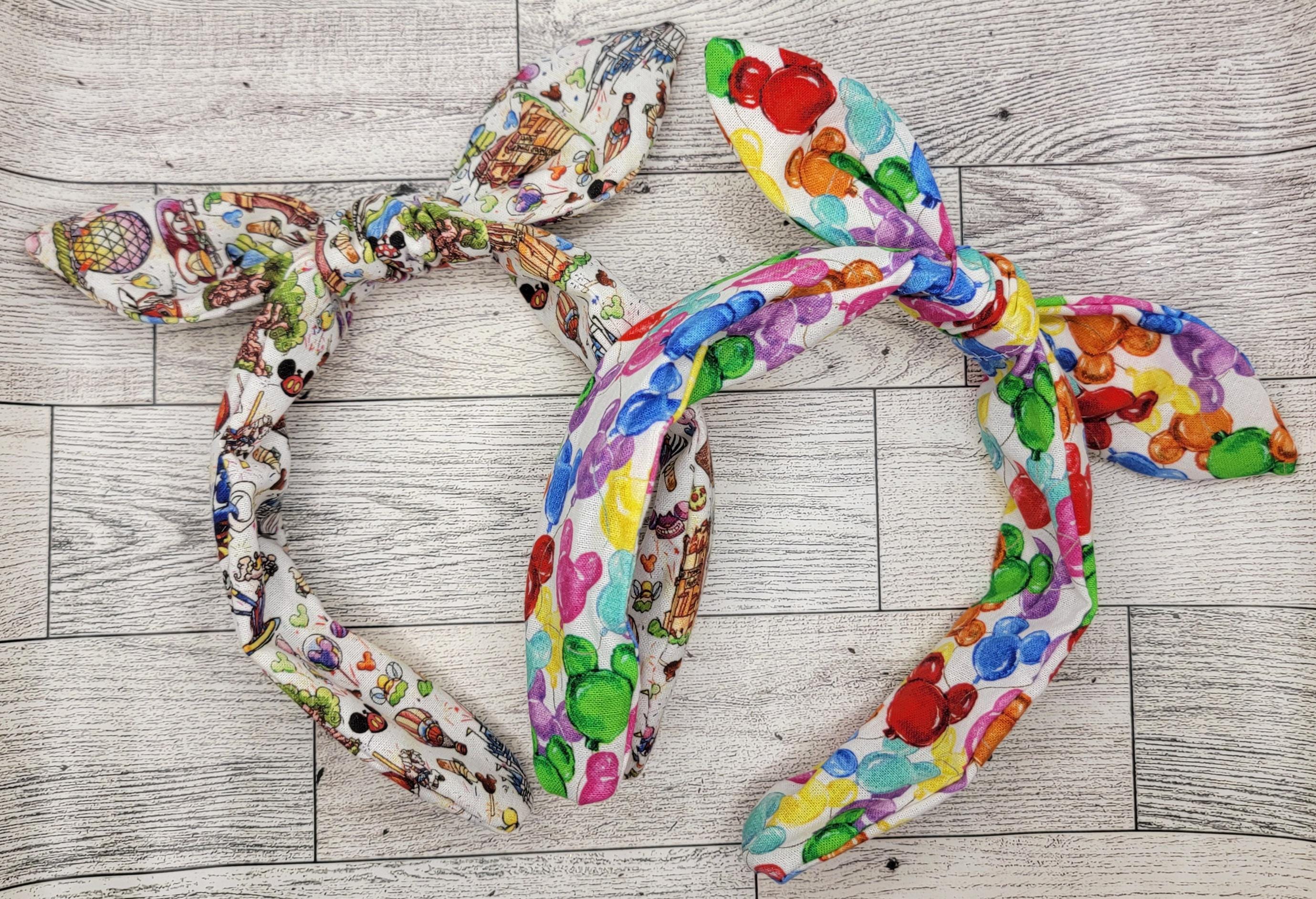 Character Knotted Bow Headbands