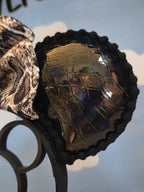 Faux Leather Brown Snake Ears