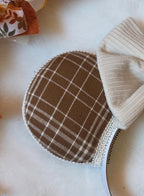 Brown Fall Plaid Ears