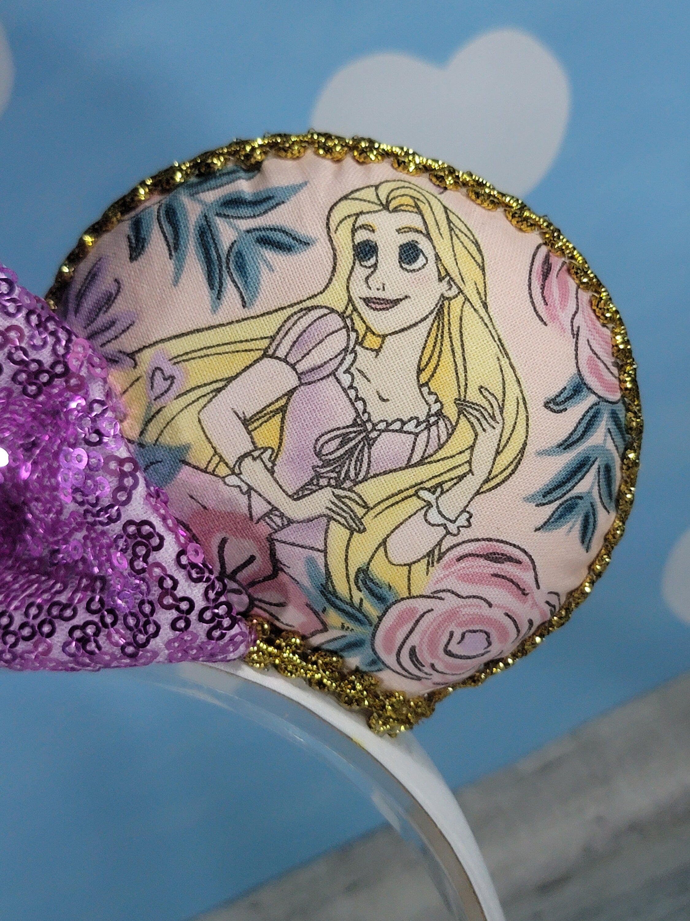 Floral Tangle Princess Ears