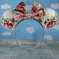 Pink Flowers Ears