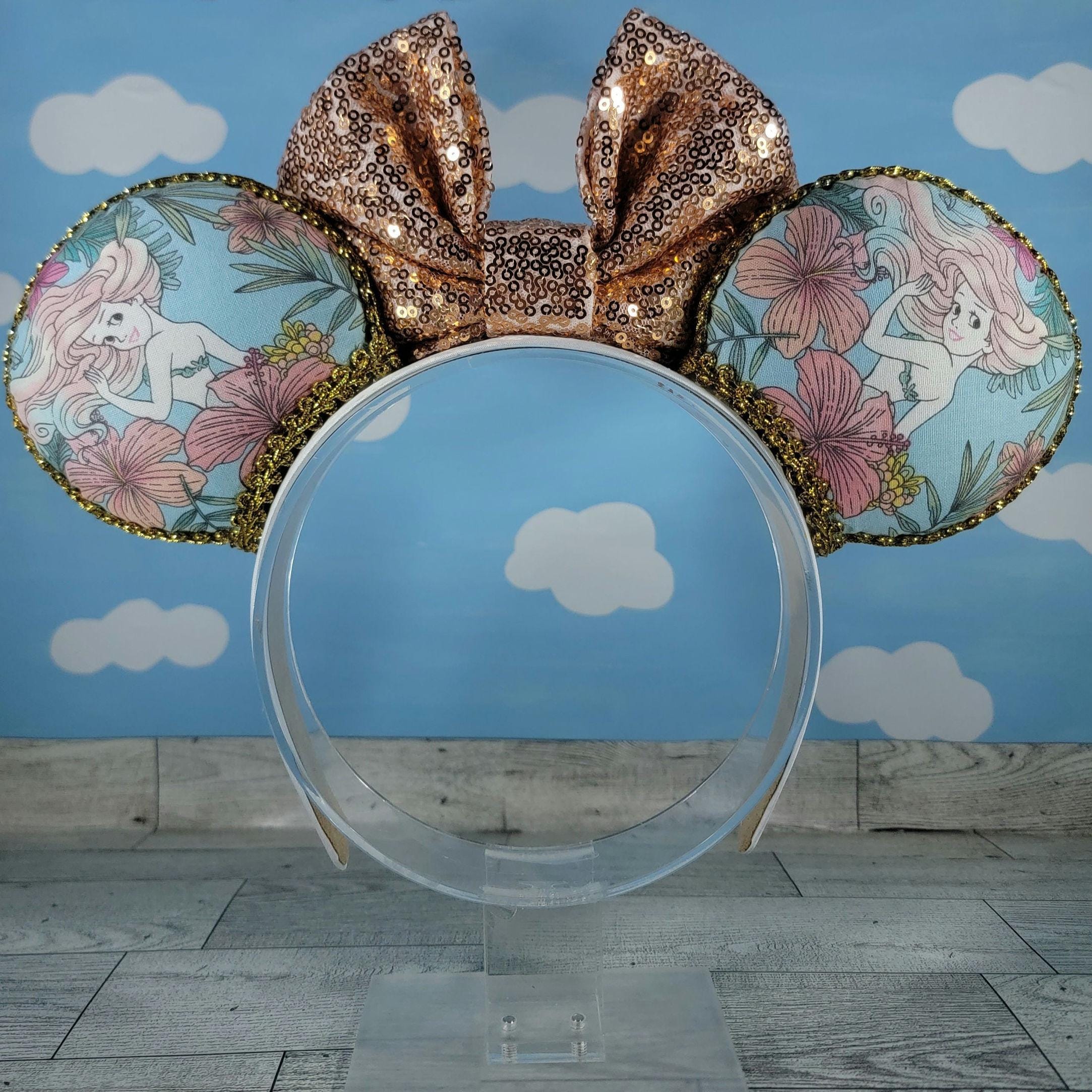 Floral Mermaid Princess Ears