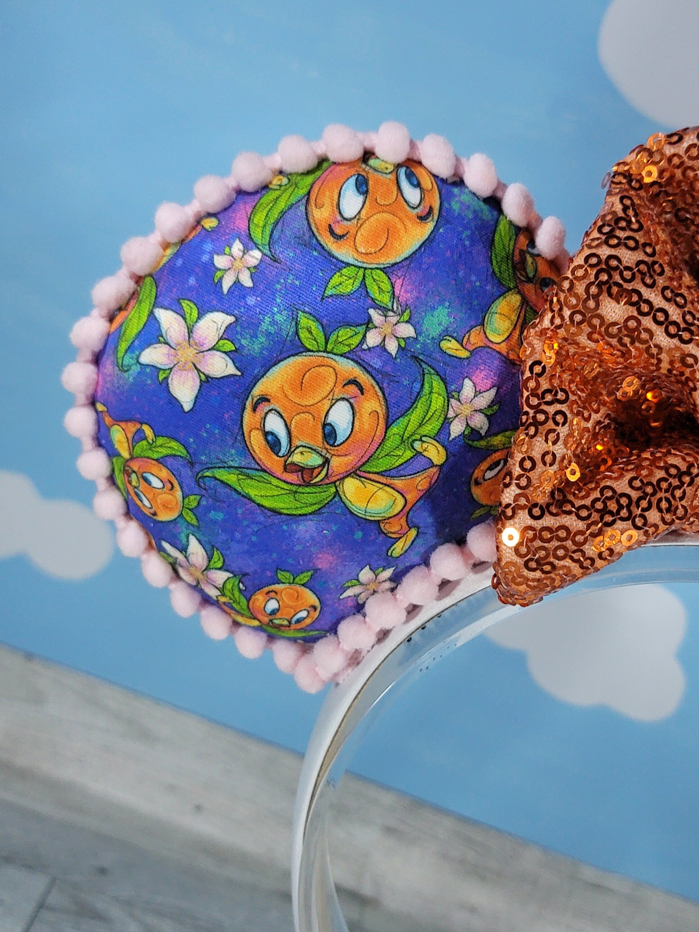 Orange Bird Ears