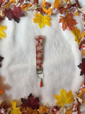 Fall Wristlet Keychains