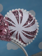 Pink Peppermint Candy Ears