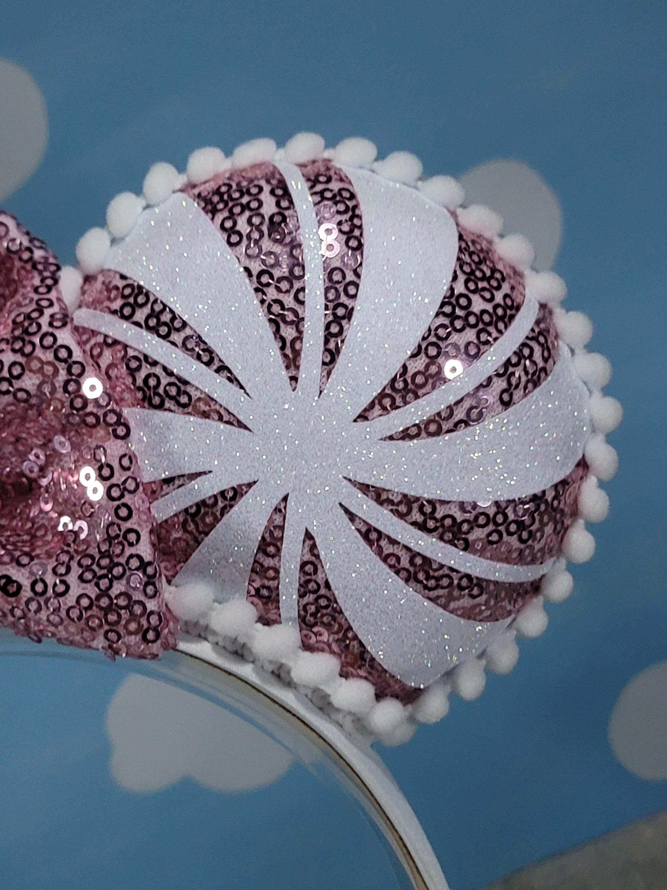 Pink Peppermint Candy Ears
