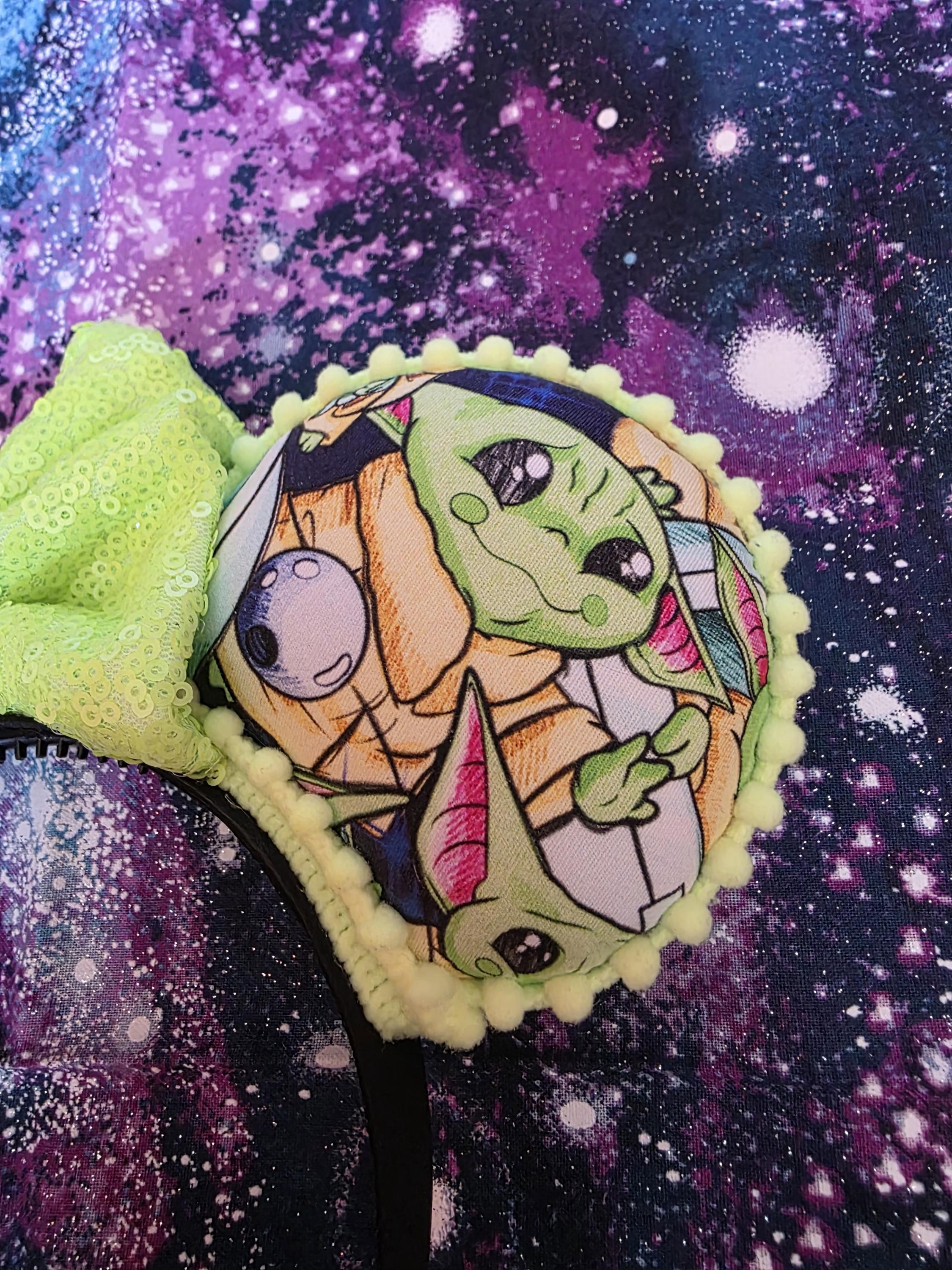 Green Yoda Ears