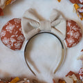 Pumpkin Floral Ears