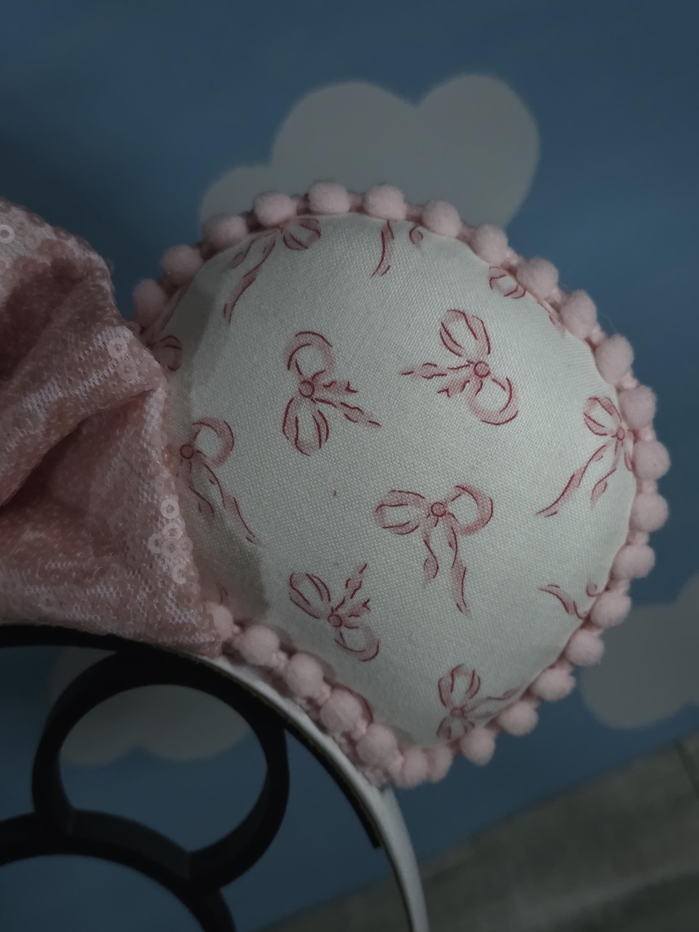 Pretty In Pink Bow Ears