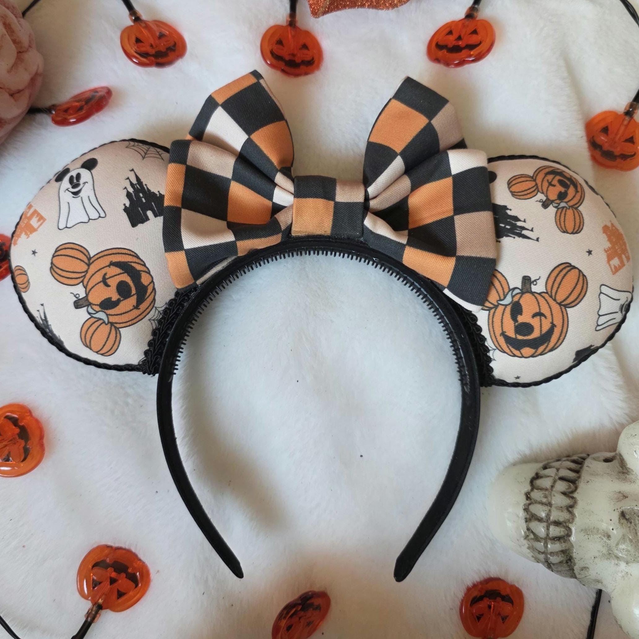 Retro Halloween Mouse Ears