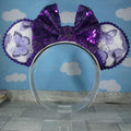 Purple Butterfly Ears