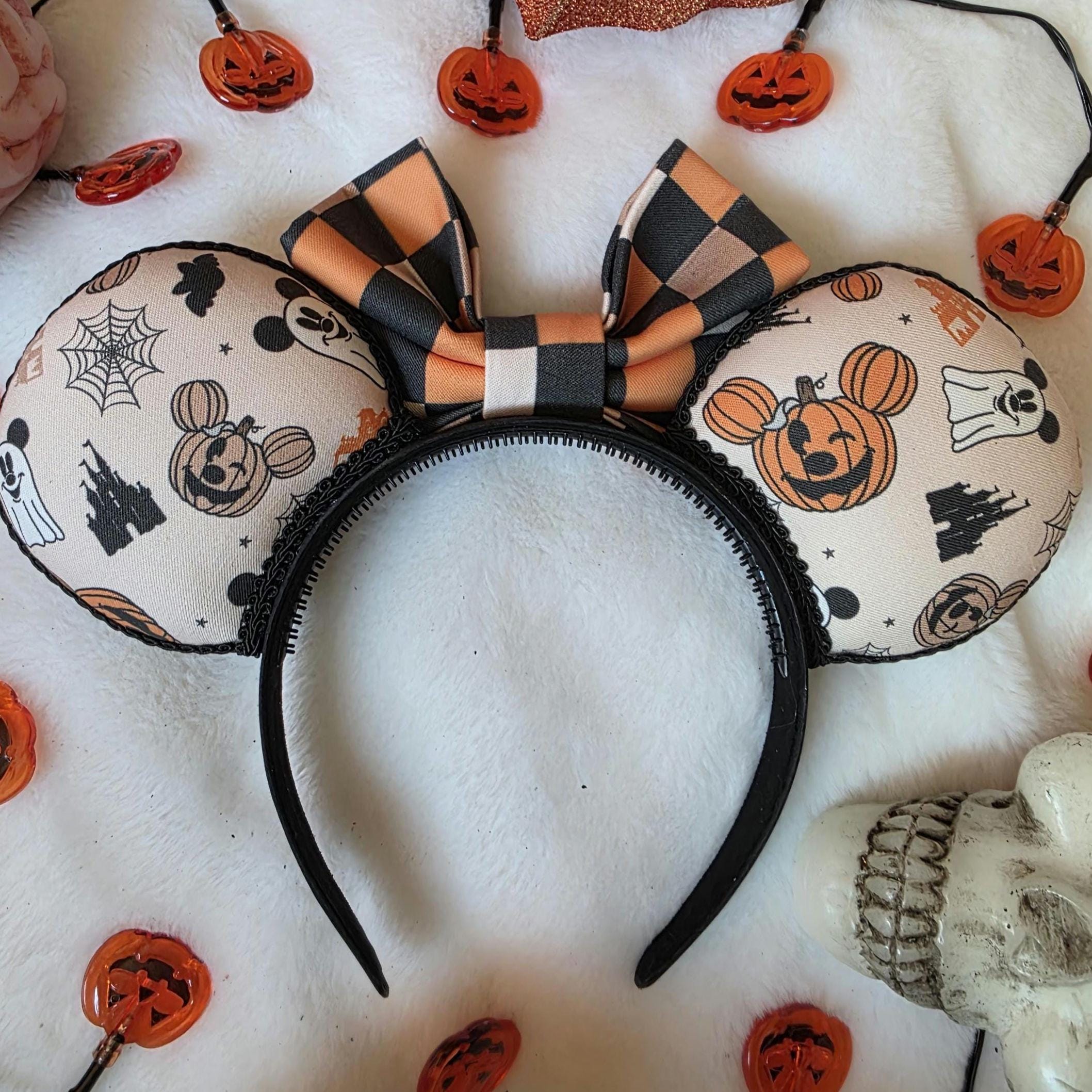 Retro Halloween Mouse Ears