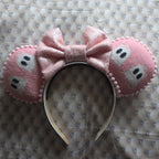 Pink Ghostie Ears READY TO SHIP