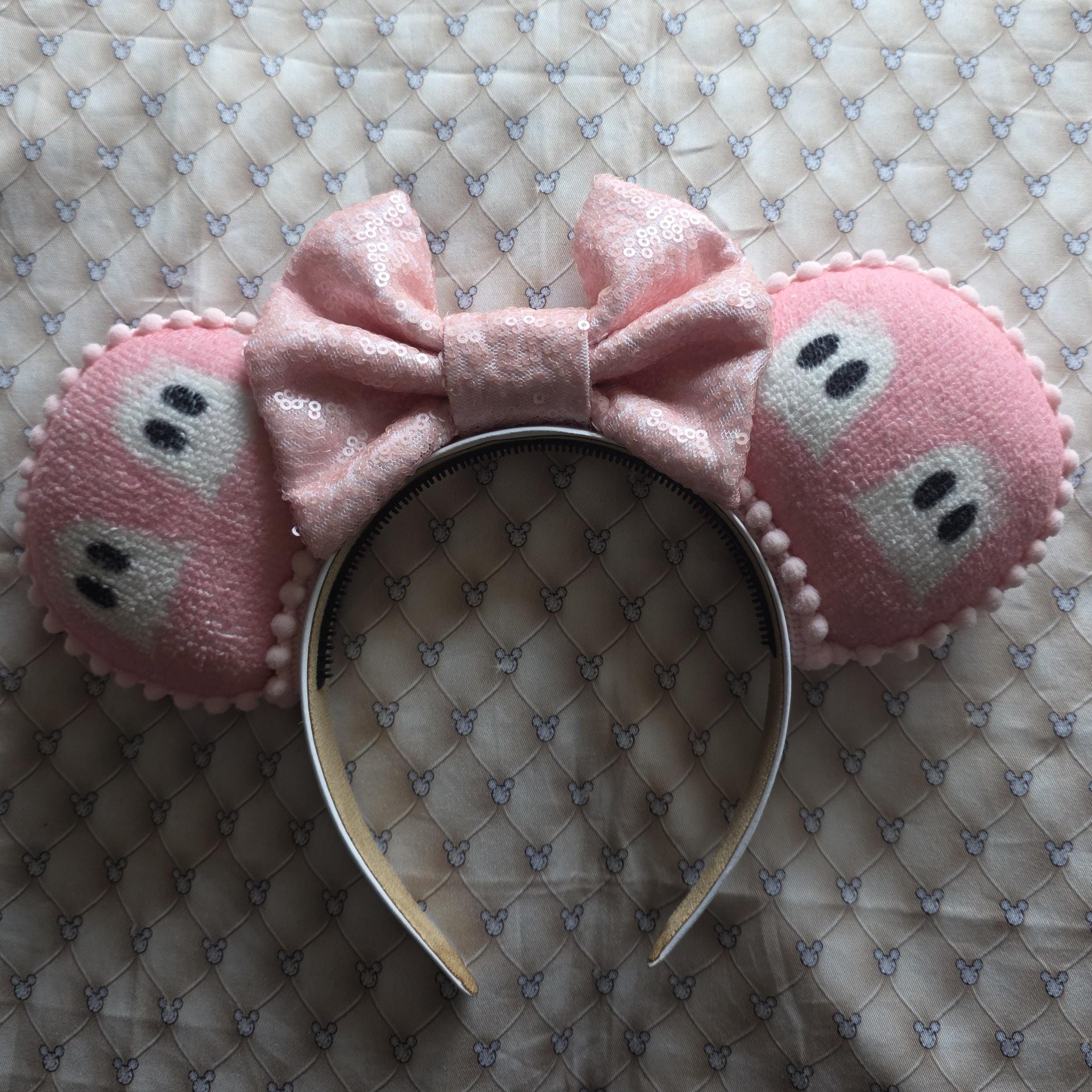 Pink Ghostie Ears READY TO SHIP