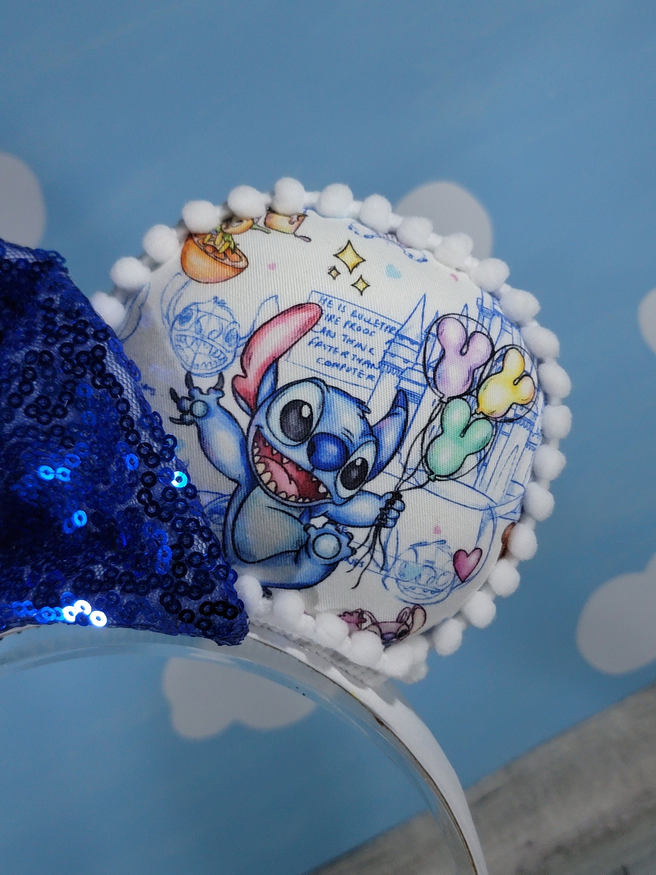 Blue Alien Ears