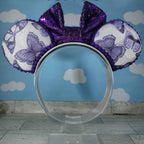 Purple Butterfly Ears