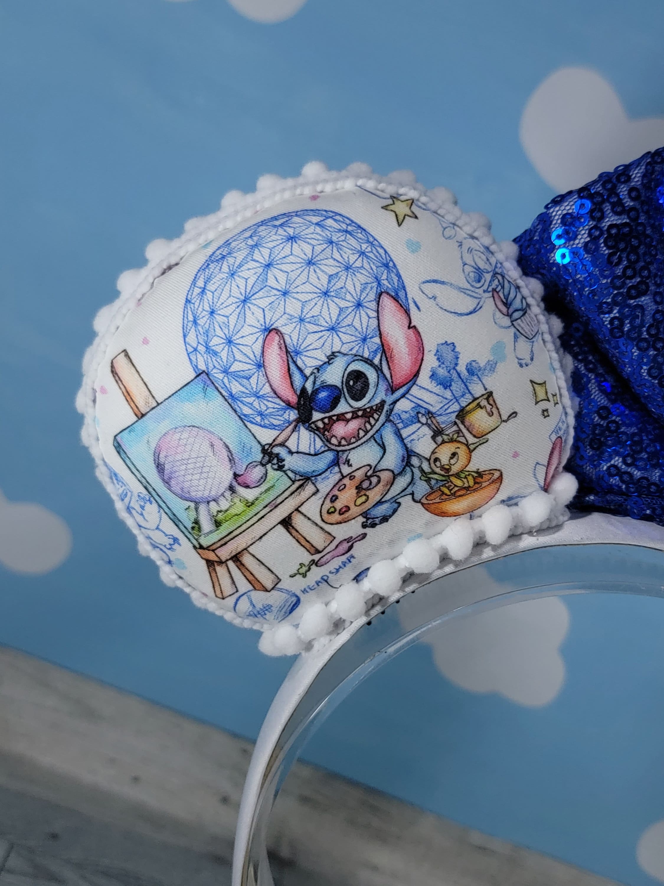 Blue Alien Ears