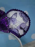 Purple Butterfly Ears