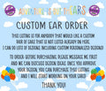 Custom Ear Listing