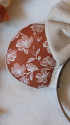 Pumpkin Floral Ears