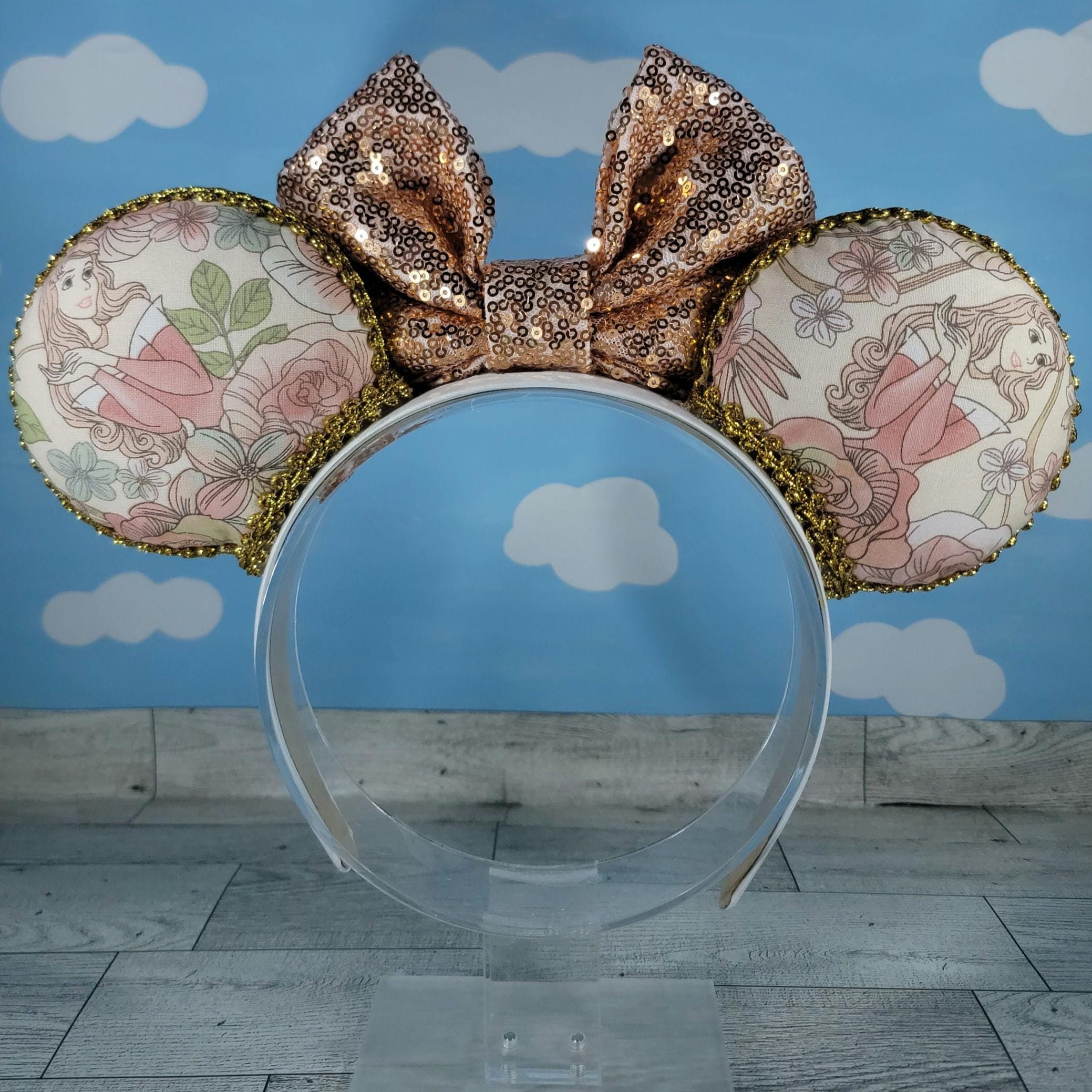Floral Sleepy Princess Ears