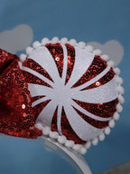 Red Peppermint Candy Ears