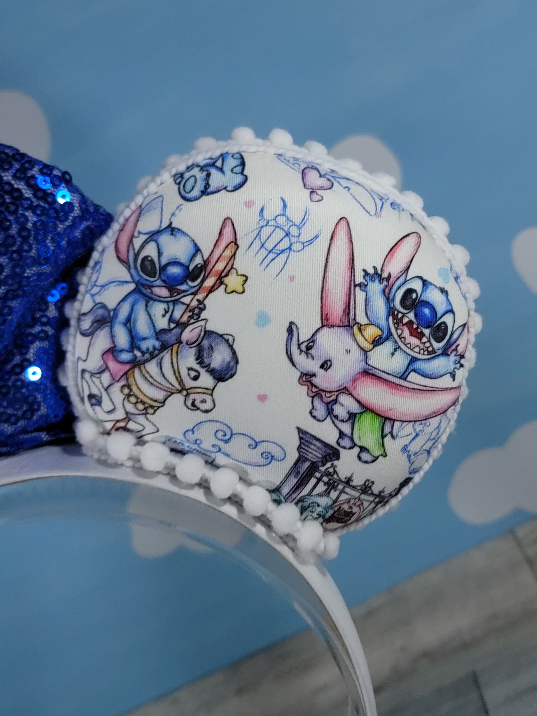 Blue Alien Ears