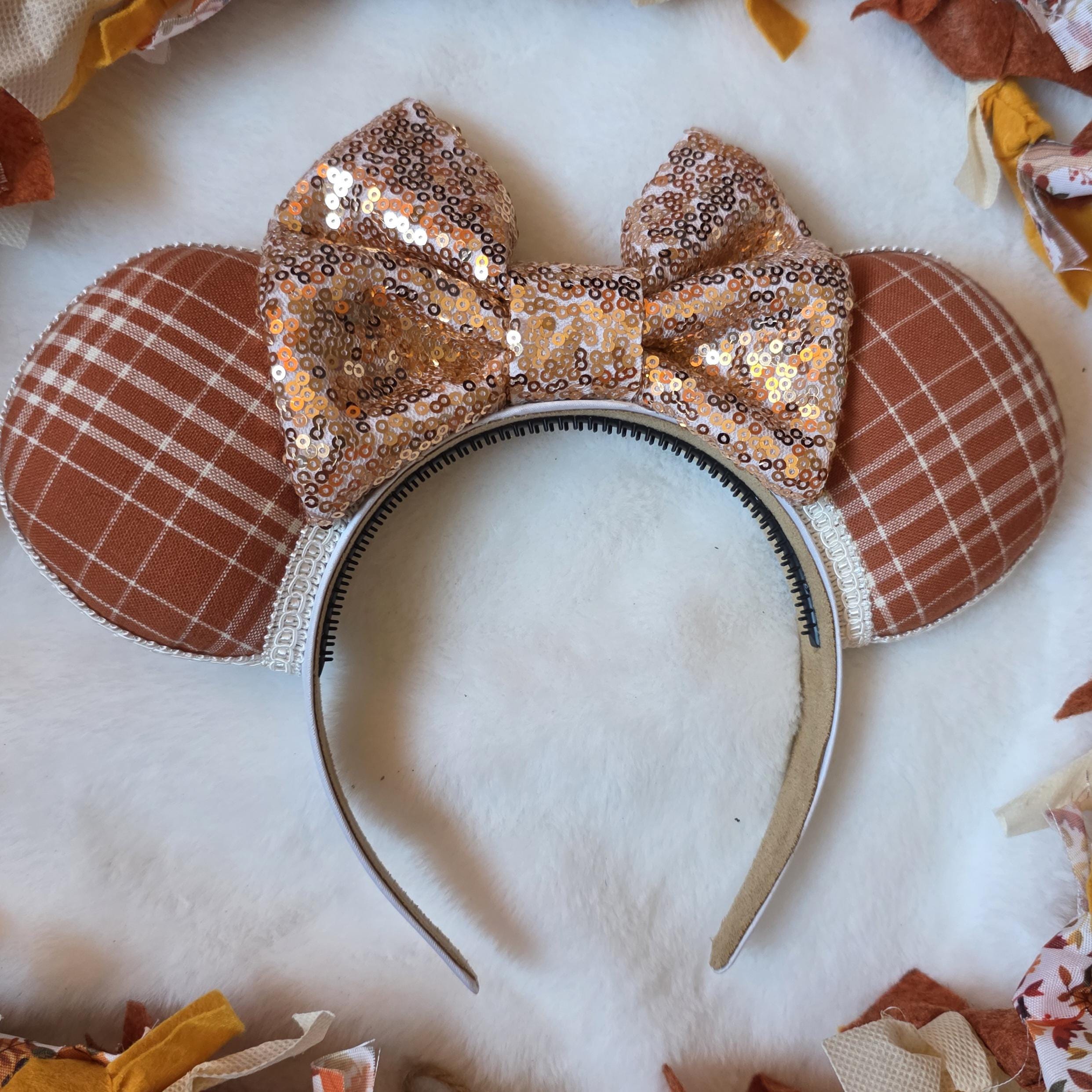 Pumpkin Plaid Ears