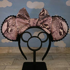 Pink Snake Skin Ears