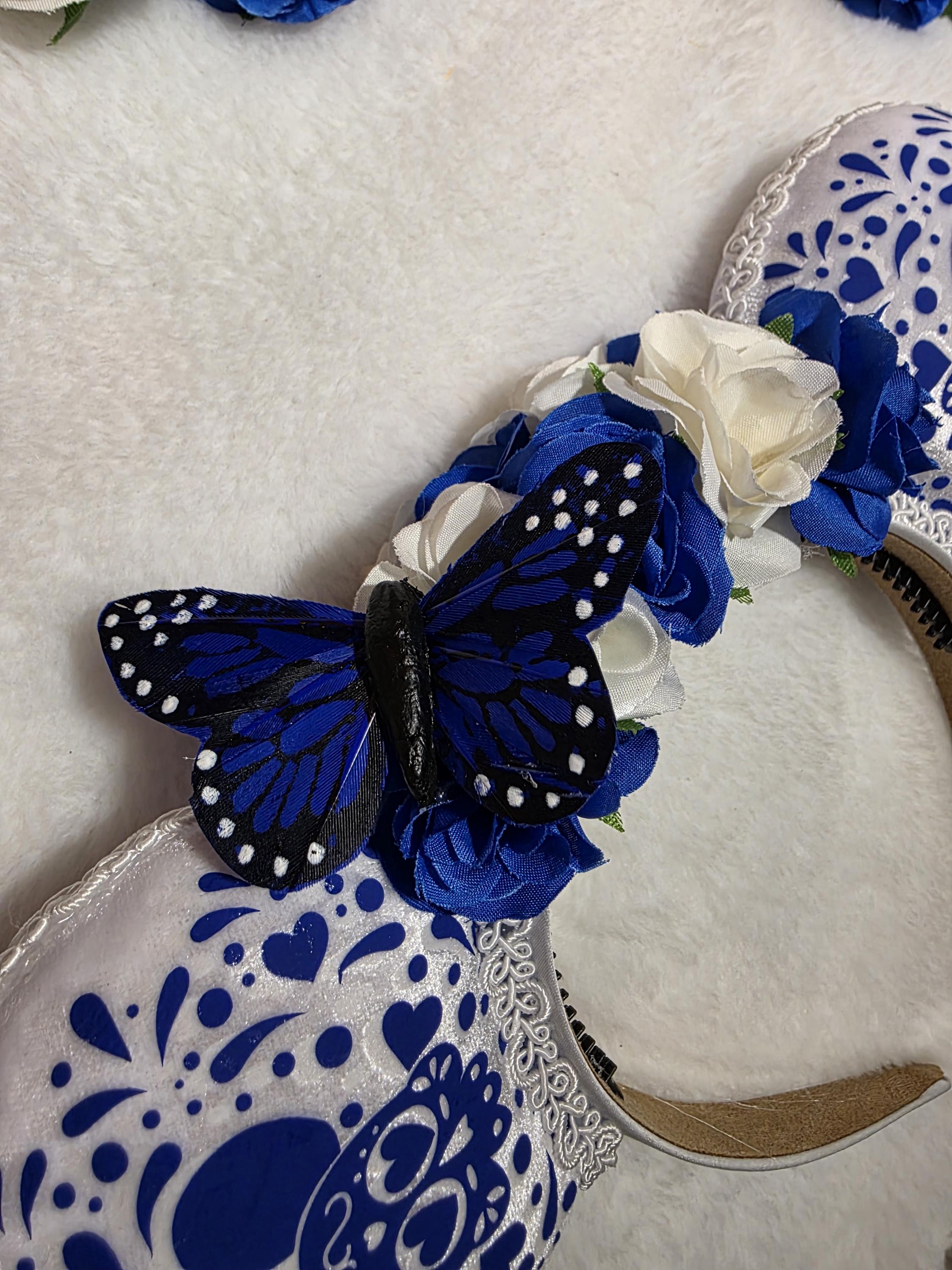 Blue Talavera Ears