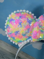 Rainbow Confetti Ears
