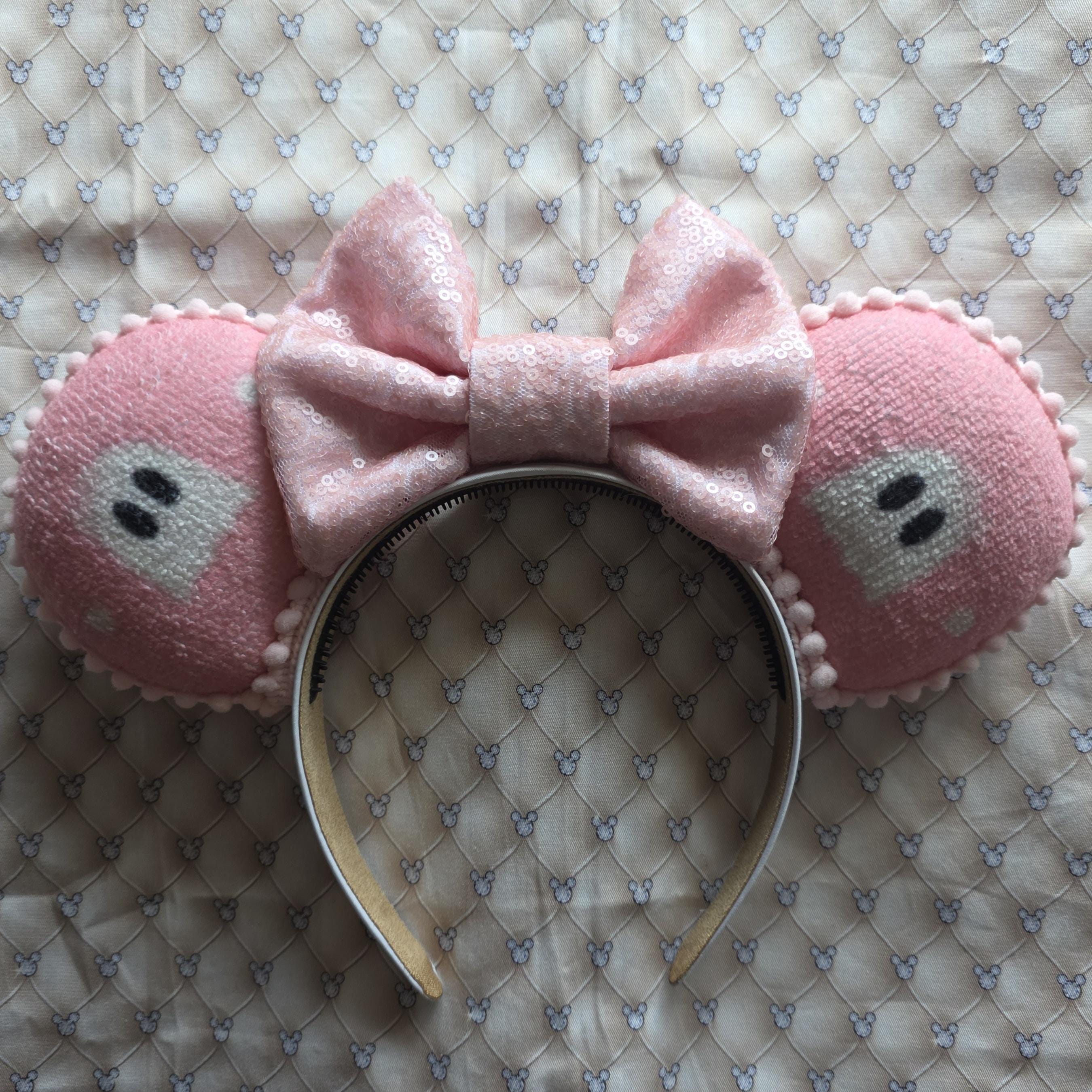 Pink Ghostie Ears READY TO SHIP