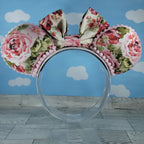 Pink Flowers Ears