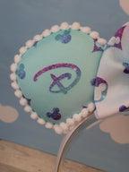Blue and Purple Ombre Ears