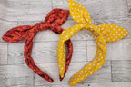 NON Character Knotted Bow Headbands