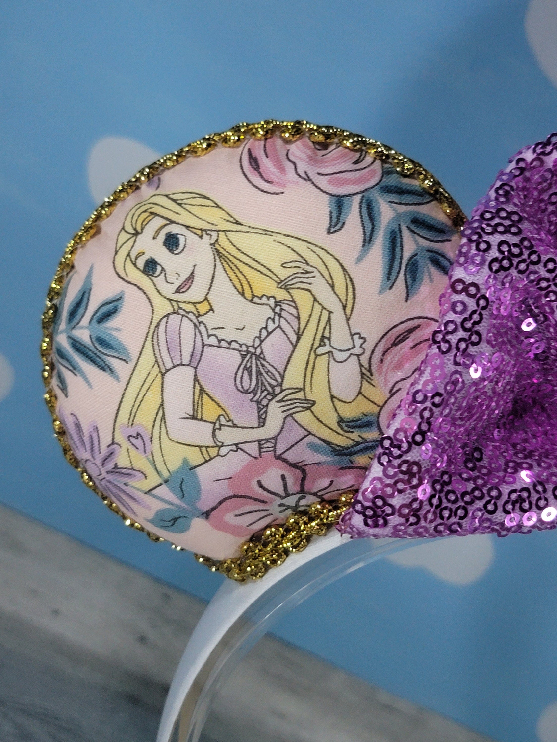 Floral Tangle Princess Ears