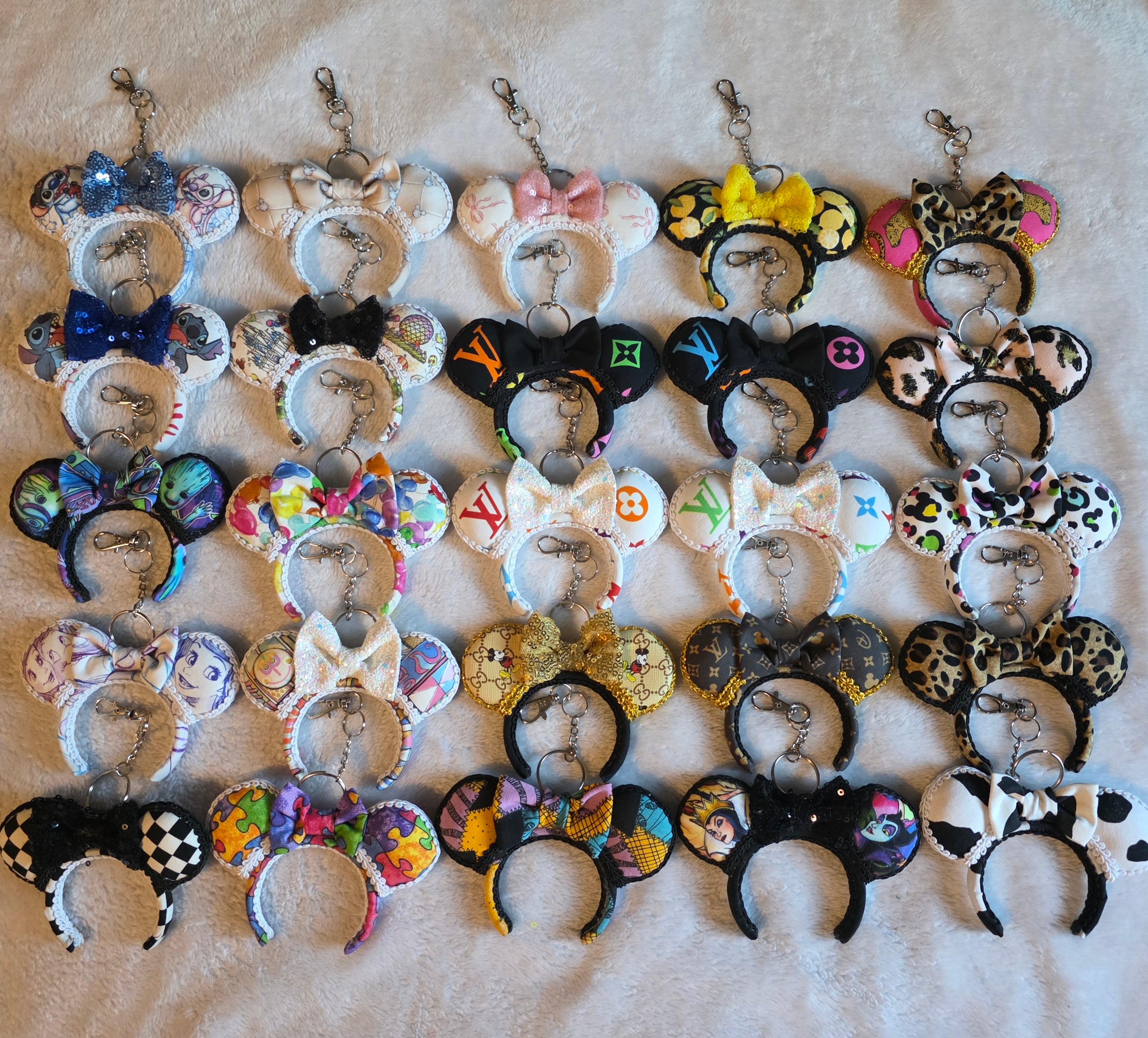 Mini Ear Keychains/Bag Charms