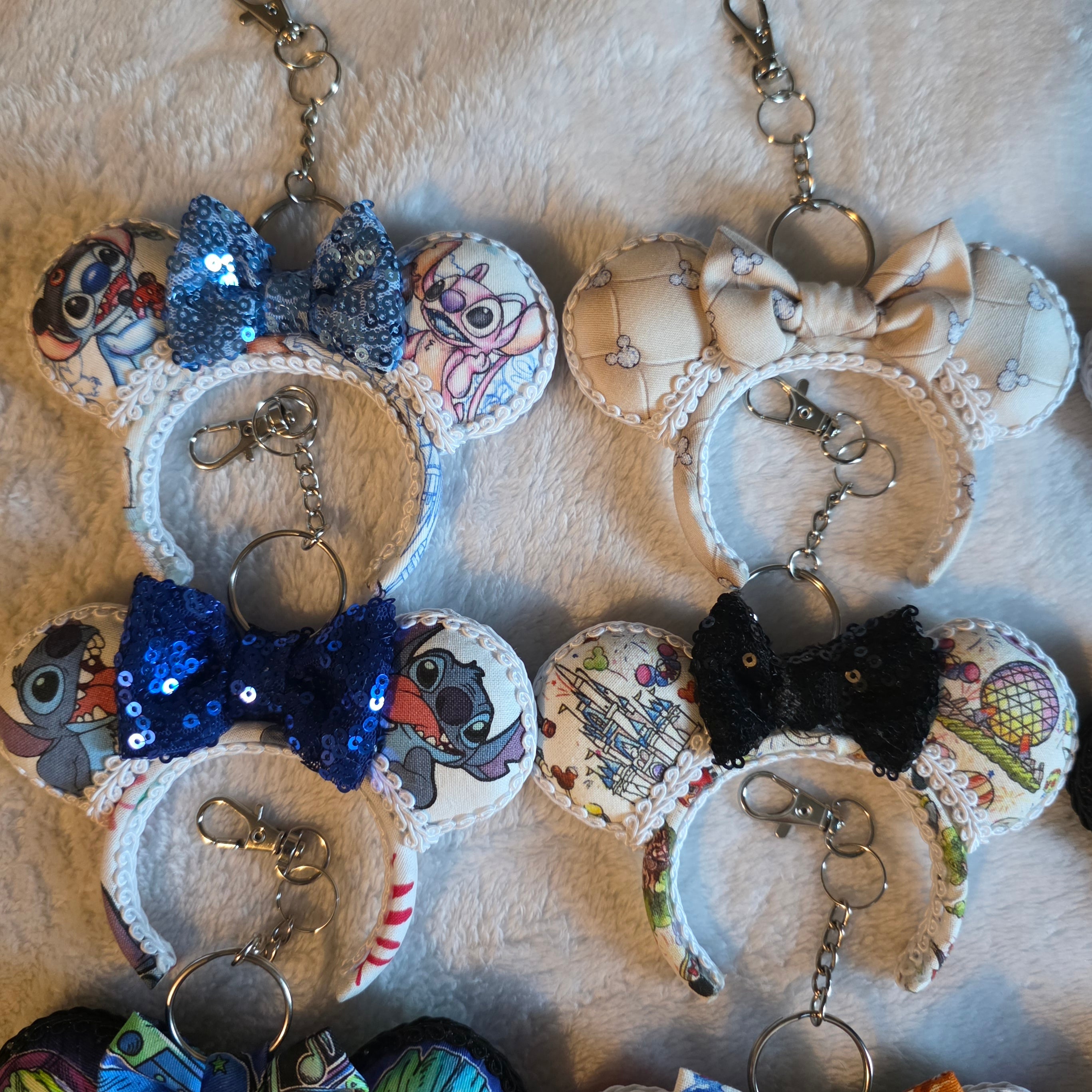Mini Ear Keychains/Bag Charms